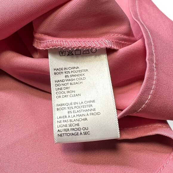 URBAN OUTFITTERS Women’s Pink Betty Mini Dress Scallop Collar Button Front Size - Picture 6 of 8